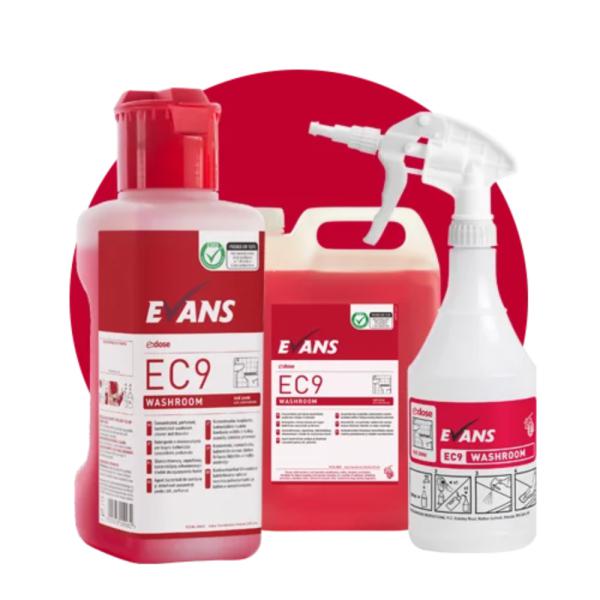 Eco-EC9-Red-Perfumed-Washroom-Cleaner-1L-CASE